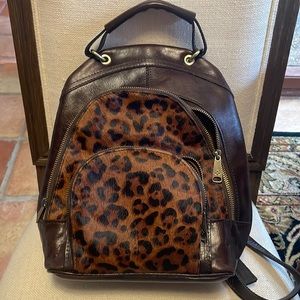 Patricia Nash backpack (purse) cheetah
